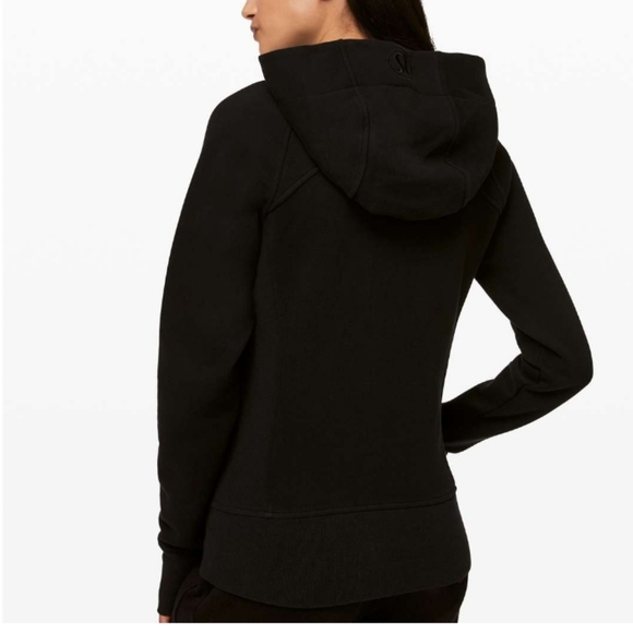 Lululemon Scuba Hoodie light cotton fleece black - Picture 2 of 12